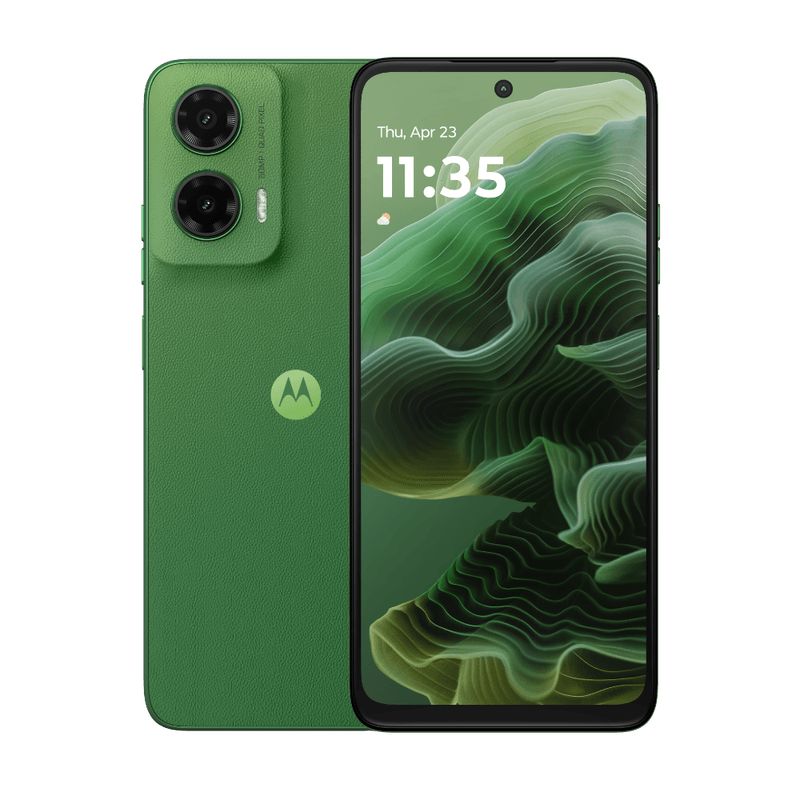 Motorola G35 5G (Leaf Green, 4GB RAM, 128GB Storage) | Ultra-Fast 5G Smartphone | 50MP AI Camera | 5000mAh Battery