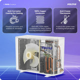 Voltas Vertis Elite Gold 1.5 Ton 5 Star Inverter Split Air Conditioner (Model: 185INV) | Energy Efficient Cooling | Turbo Mode | High Ambient Performance | Copper Condenser | Smart Inverter Technology | 2026 Model