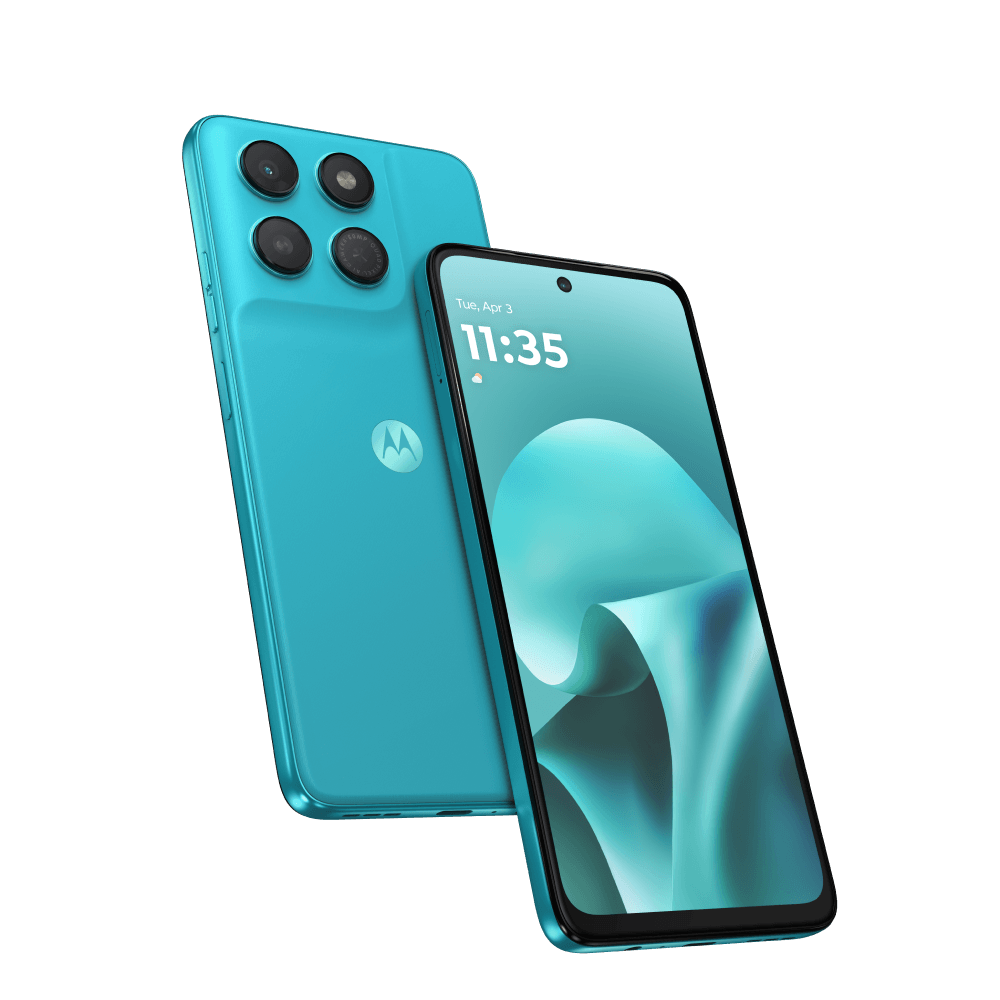 Motorola Moto G37 Power 4GB/128GB | 7000mAh Battery, 120Hz Display, Dimensity 6400, Pantone Cyan