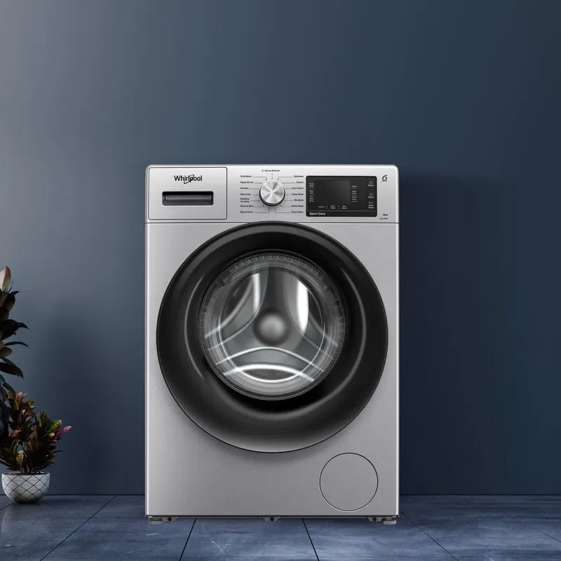 Whirlpool 8kg 5 Star Xpert Care Front Load Washing Machine with Ozone Air Refresh Technology & Heater (Inverter)