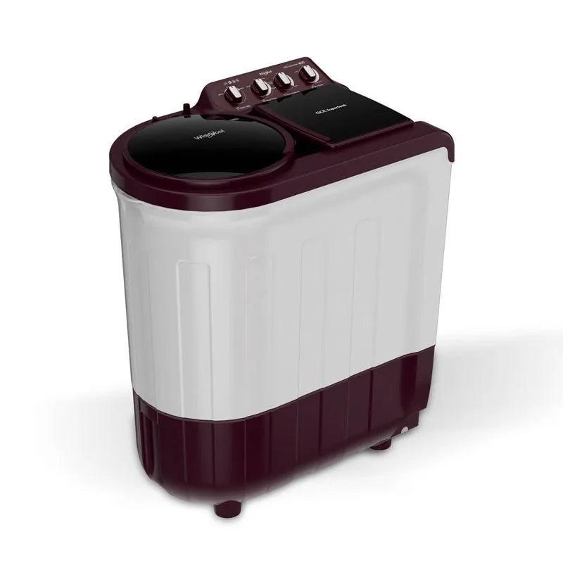 Whirlpool 7 KG 5 Star Semi Automatic Top Load Washing Machine | Super Soak Technology (Ace Super Soak, Wine)