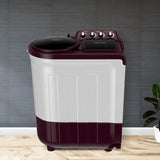 Whirlpool 7 KG 5 Star Semi Automatic Top Load Washing Machine | Super Soak Technology (Ace Super Soak, Wine)