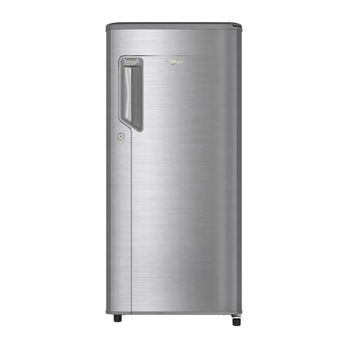 Whirlpool IMPC 184 Litres 2 Star Direct Cool Single Door Refrigerator  (205 IMPC PRM, Steel)