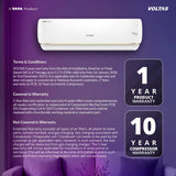 Voltas 1.5 Ton Split AC 3 Star Inverter (183INV Vertis AI Zest Gold)