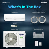 Voltas Vectra Zenith 1.5 Ton 3 Star Inverter Split Air Conditioner (Model: 183INVHC) | High Ambient Cooling up to 52°C | Turbo Cooling | Energy Efficient | Copper Condenser | Smart Cooling Technology | 2026 Model