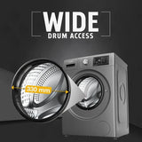 Whirlpool 9kg 5 Star Xpert Care Front-Load Washing Machine with Ozone Air Refresh Technology and In-Built Heater 33027