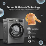 Whirlpool 9kg 5 Star Xpert Care Front-Load Washing Machine with Ozone Air Refresh Technology and In-Built Heater 33027