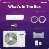 Voltas 1.5 Ton Split AC 3 Star Inverter (183INV Vertis AI Zest Gold)
