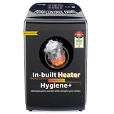 Voltas Beko 9 Kg 5 Star Fully Automatic Top Load Washing Machine | Inbuilt Heater | Anti-Bacterial Wash Technology | Dark Grey | WTL9006UEAH