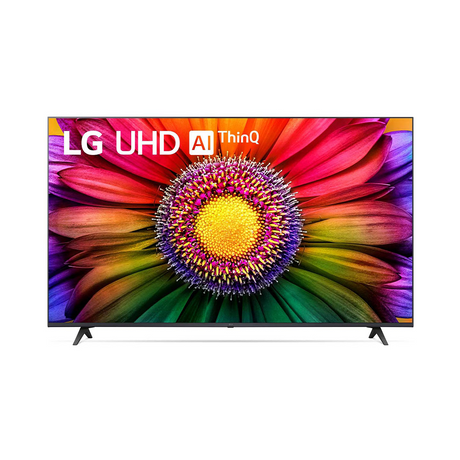 LG UHD TV UR80 55: Immerse in brilliance with 4K Smart TV and WebOS.