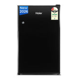 Haier HRD-1252KSA Single Door 100L Refrigerator with Lock & Key and Chiller Freezer Compartment