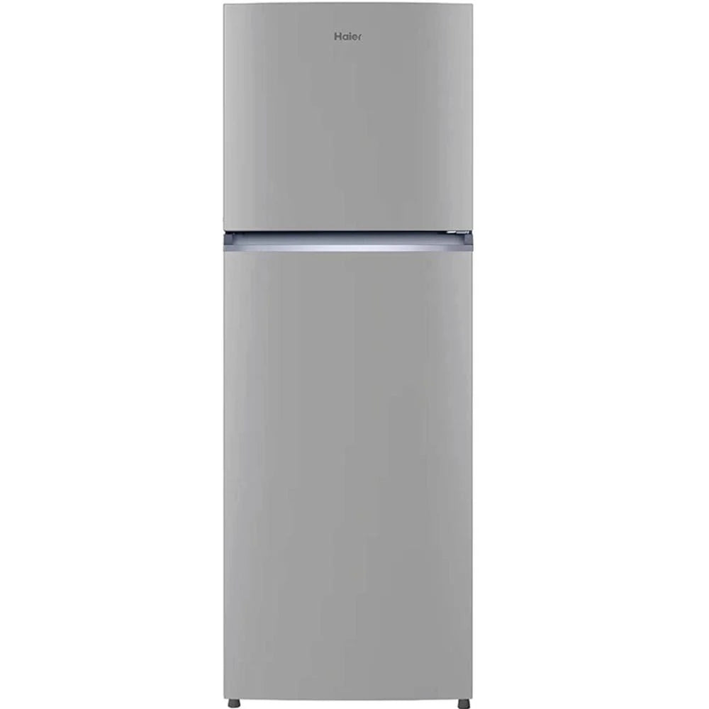 Haier 240L Frost Free Double Door Refrigerator Flat Door Moon Silver 2 Star HRF-2902IEMS-P