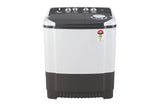 LG 7.5Kg Semi Automatic Top Load Washing Machine, Roller Jet Pulsator, Dark Gray (P7510RGAZ)