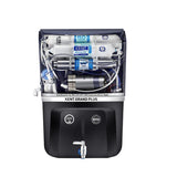 KENT Grand Plus-Black RO Water Purifier 20 L RO + UV + UF + TDS Control + UV in Tank Water Purifier  (Black)