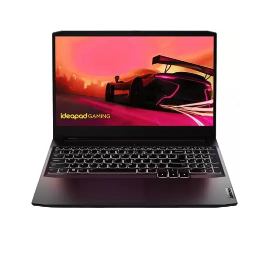 Lenovo AMD Ryzen 5 Quad Core R5-5500H - (8 GB/512 GB SSD/Windows 11 Home/4 GB Graphics/NVIDIA GeForce RTX NVIDIA GeForce® RTX™ 2050) 82K2028QIN Gaming Laptop  (15.6 inch, Black)