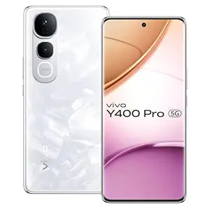vivo Y400 Pro 5G (Freestyle White, 8GB RAM, 256GB Storage)