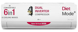 LG 5 Star 1.5T Split AC with Dual Inverter & 6-in-1 Cooling – US-Q19ENZE