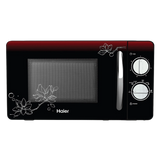 Haier 20L Solo Microwave Oven HIL2002MFPH (Black) – Compact, Even Heating, Easy Control
