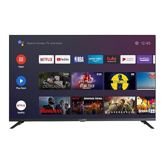 Lloyd 109cm (43 Inches) 4K Ultra HD Smart LED TV 43PS850E (Black)