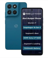 Motorola G57 Power 5G (Corsair, 8GB RAM, 128GB Storage) – Snapdragon 6s Gen 4, 7000mAh Battery & 50MP Camera