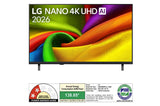LG 43NU880BPLA 43" Nano 4K UHD Smart TV | α7 Gen9 AI Processor | Dolby Atmos | webOS Smart TV