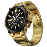 Fire-Boltt Dominian Smartwatch – 1.43″ AMOLED Display, Stainless Steel Design, Bluetooth Calling, 466×466 Resolution, IP67, Health & Sports Modes