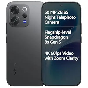 Vivo V70 Elite 8GB/256GB | Snapdragon 8s Gen 4, ZEISS Triple Camera, 6500mAh, 90W, Alpine Black