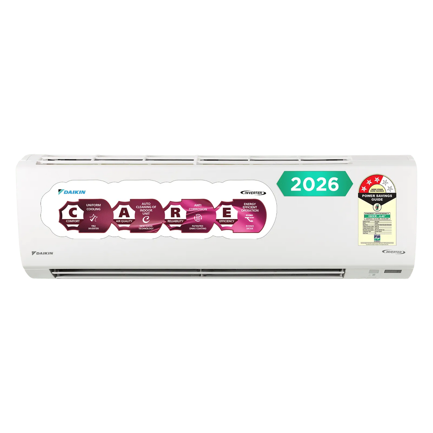 Daikin 1.5 Ton 3 Star Inverter Split AC 2026 Model | Copper Condenser | PM2.5 Air Filter | Energy Efficient Cooling | ATKL50XV16VKA