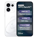 Oppo Reno 16 5G 8GB/256GB | Snapdragon 7 Gen 4, 50MP Triple Camera, 6.83" AMOLED, IP68+IP69, Sunset White