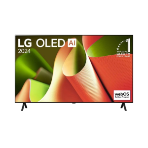 LG 55-Inch 4K UHD Smart TV, (α8 AI Processor, Dolby Atmos, Freeview Play and Amazon Alexa, 120Hz), Black [Model 2024] OLED55B46LA