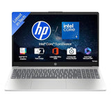 HP 15 fd0682TU Laptop (Intel Core 5 120U, 16GB RAM, 512GB SSD, 15.6” FHD Display, Windows 11 | MS Office 2024, Silver)