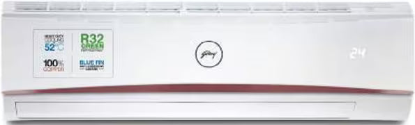 Godrej 2 Ton 3 Star Split AC SFC 24LTC3-WWR with Copper Condenser | Silent Operation | Efficient Performance for Large Rooms