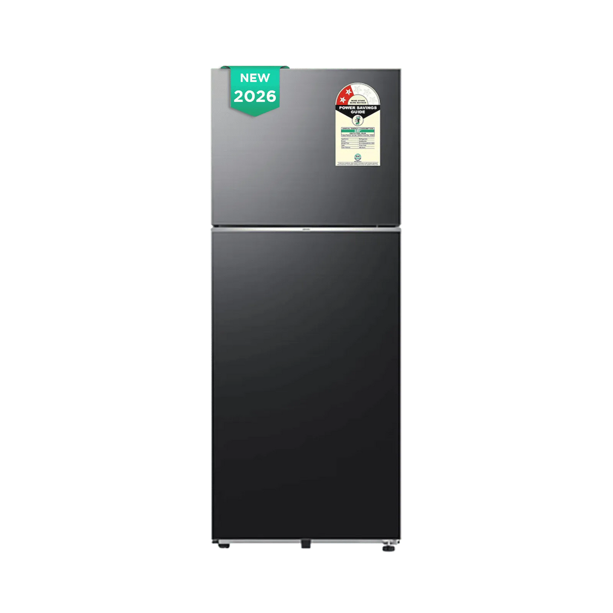 Samsung RT41HG6A42B1 Double Door Refrigerator (396L, Digital Inverter Compressor, Frost Free, BESPOKE AI, Convertible 5-in-1, Twin Cooling Plus, SmartThings Wi-Fi, Premium Black Finish)