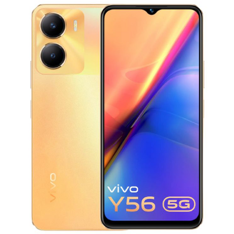Vivo Y56 5G: Orange Shimmer, 8GB RAM, 128GB Storage
