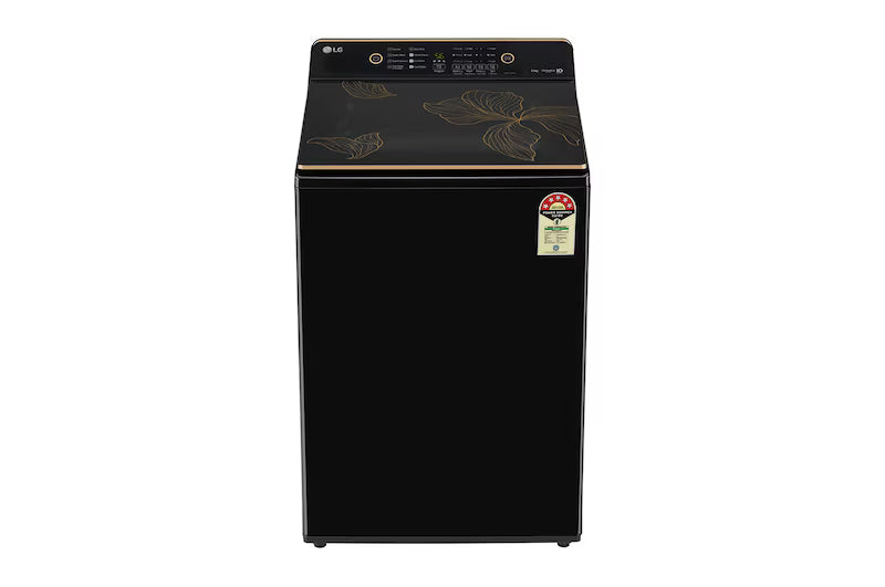 LG 9Kg Top Load Washing Machine,T90KMOB1Z, Hard Water Wash, Onyx Black, 5 Star
