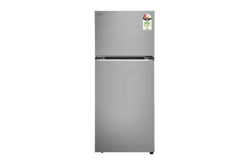 LG 398 Litres Double Door Refrigerator | Convertible | Smart Diagnosis™ | Frost Free | 2 Star | Shiny Steel Finish | GLT4026SNPZ