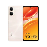 Vivo Y21 5G 6GB/128GB | 50MP Camera, 6.58" 90Hz Display, 5000mAh Battery, Champagne Gold
