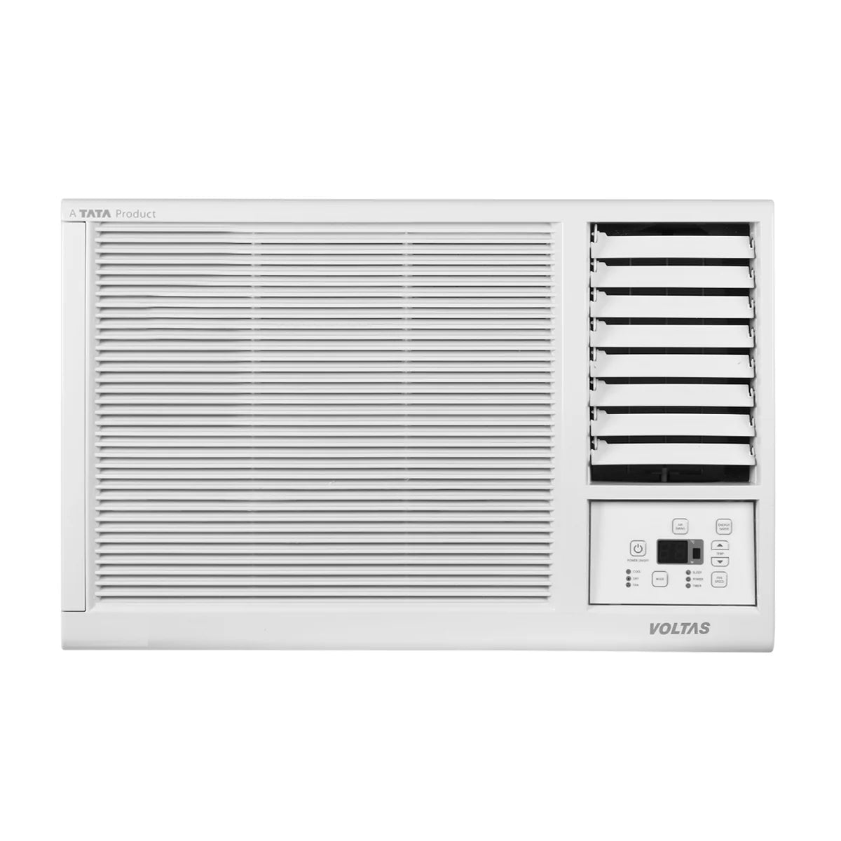 Voltas 1 Ton 2 Star Window AC (122FS Platina) | 3150W Cooling | 100% Copper | Anti-Dust Filter | High Ambient Cooling 48°C