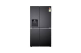 LG 630L, Side-by-Side Refrigerator,GL-L257CMC3, Wi-Fi Convertible, Water & Ice Dispenser, Matte Black Finish, 3 Star