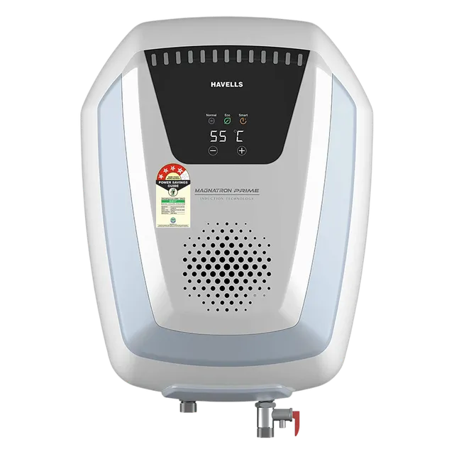 HAVELLS Magnatron Prime 25 Litre 4 Star Storage Geyser with Digital Temperature Display (Blue)