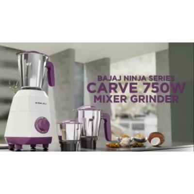 Versatile juicer machine: Bajaj Ninja Series Carve 750 Mixer Grinder for efficient juicing.
