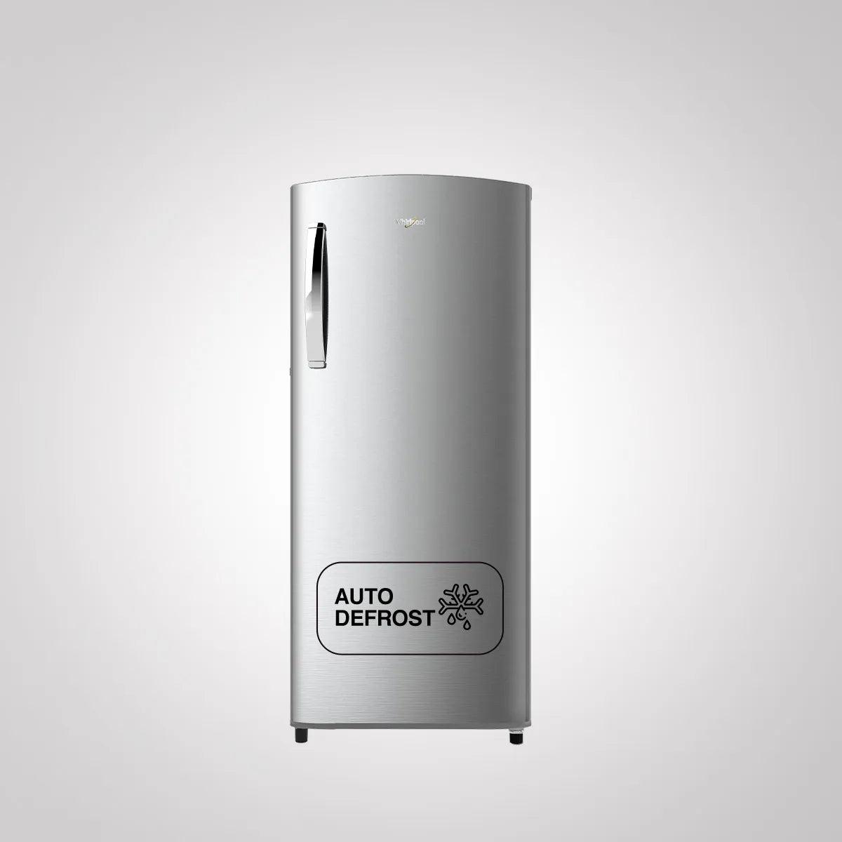 Whirlpool 274 Litres Single Door Refrigerator | Icemagic Pro Plus | 3 Star Energy Rating | Alpha Steel Finish | 73775