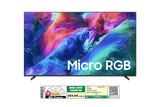 Samsung 138 cm (55 Inch) Micro RGB 4K Smart TV R85H (2026 Model) | AI Processor | Quantum HDR | Smart Hub | Dolby Audio | Motion Xcelerator | Voice Assist | Wi-Fi | Gaming Ready