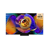 TCL 75 Inch SQD Mini LED TV (75C7L) | 190.5 cm Smart TV | Ultra HD Large Screen | Black