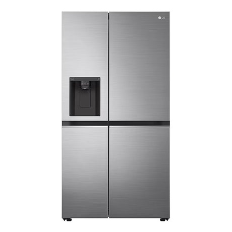 LG 635L Side-by-Side Refrigerator - Shiny Steel