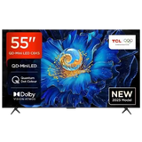 TCL 139 cm (55 inches) 4K Ultra HD Smart QD-Mini LED Google TV 55C6KS (2025 Model, Dolby Vision & Atmos, Hands-Free Voice Control,)
