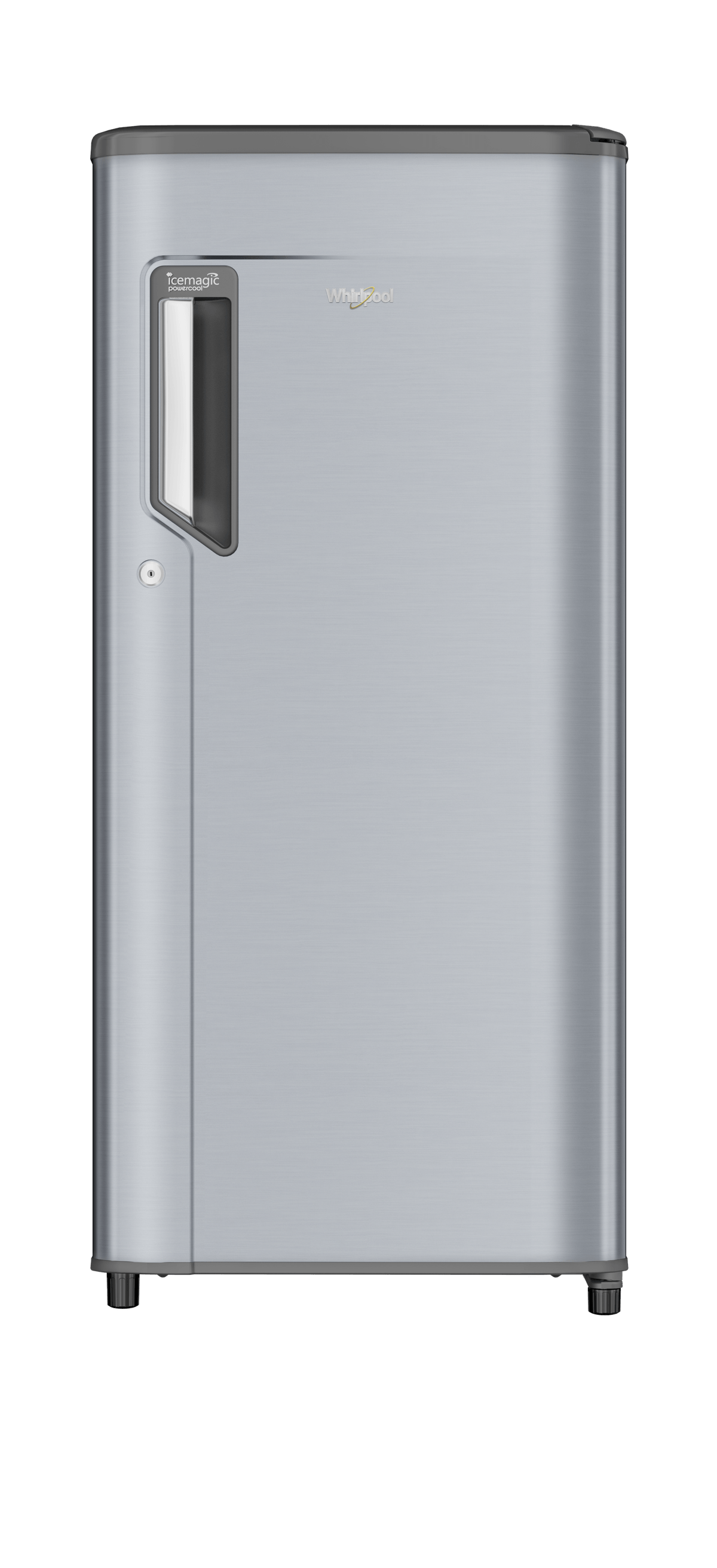 Icemagic 184L 2 Star Single Door Fridge – Powercool Series | Imperial Steel (73582)