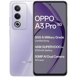 OPPO A3 Pro 5G (Moonlight Purple, 8GB RAM, 128GB Storage)|6.67” HD+ 120Hz Refresh Rate Screen | 45W SUPERVOOC|with No Cost EMI/Additional Exchange Offers