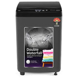 Voltas Beko 7 Kg 5-Star Fully Automatic Top Load Washing Machine | Double Waterfall, 4 Wash Programs, Purestream Pulsator (WTL7004UEA, White)