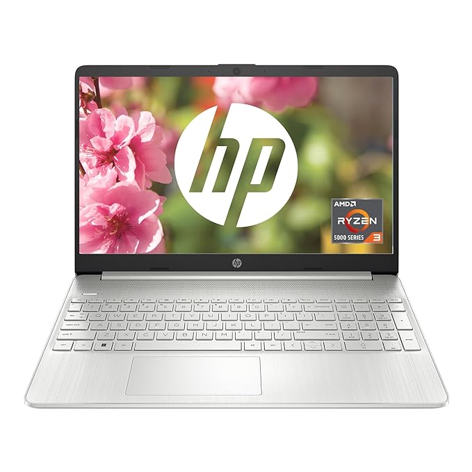 HP Laptop 15s, AMD Ryzen 3 5300U, 8GB DDR4, 512GB SSD, AMD Radeon Graphics, Thin & Light, Dual Speakers (EQ2212AU)